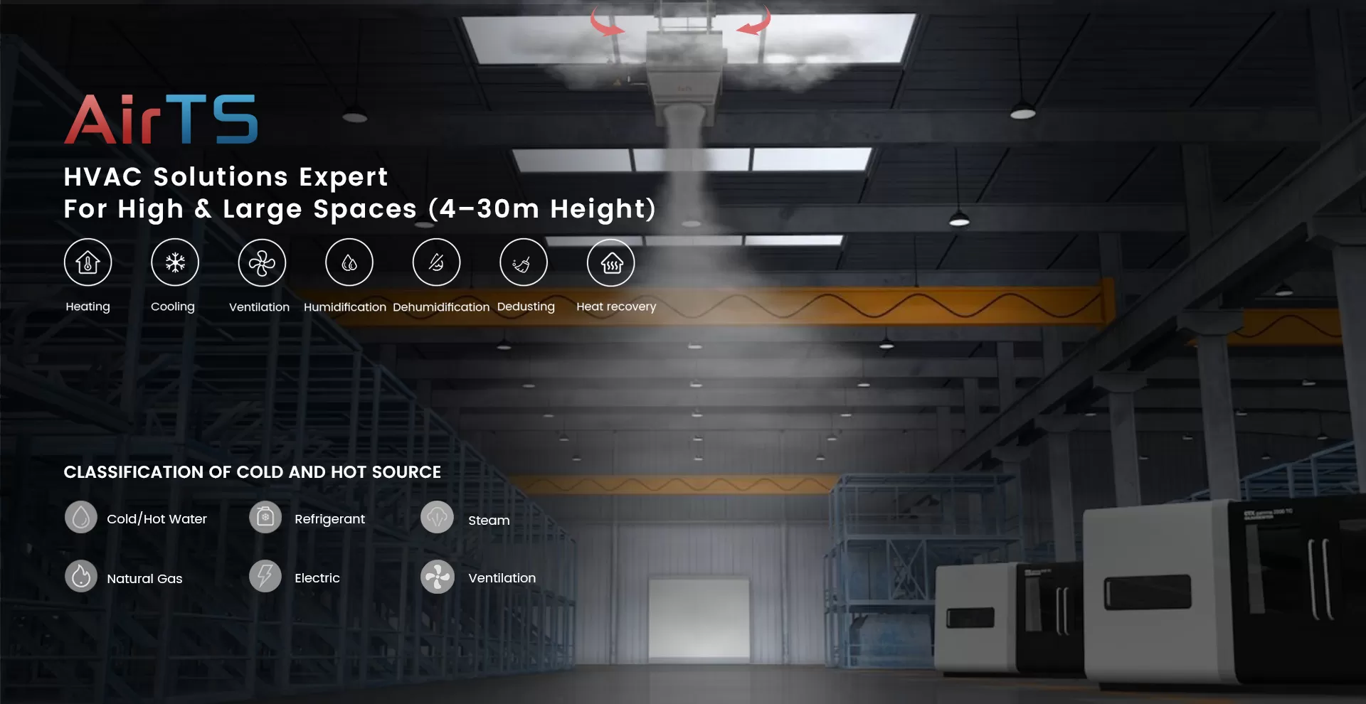 High & Large Space AC