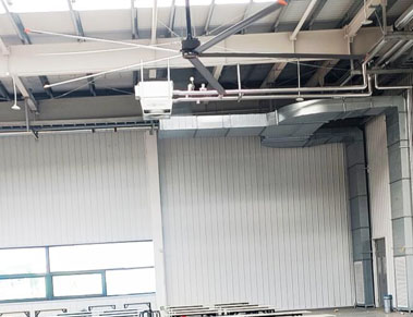 What is the minimum size for HVLS fan?cid=43