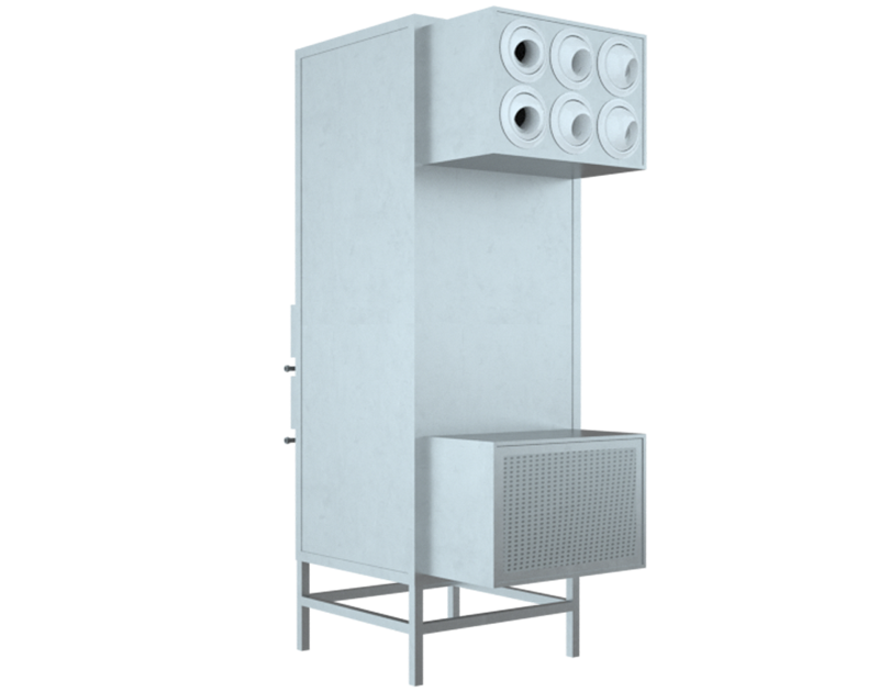 Side Mounting Gas Heating Unit